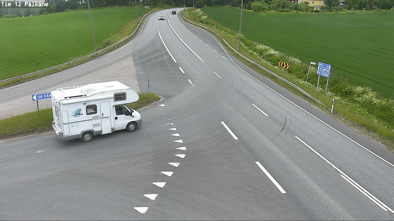 Weather Camera Image Väg 12 Pälkäne, Pälkäne, Pirkanmaa