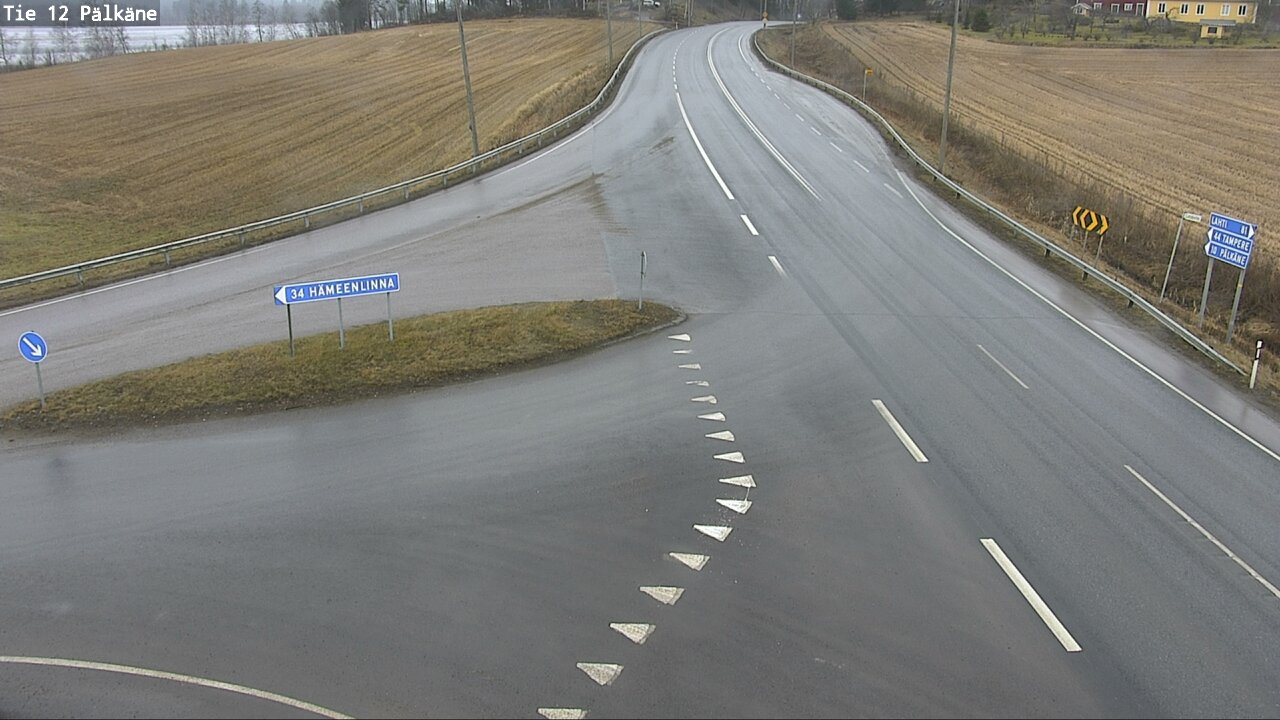 Weather Camera Image Väg 12 Pälkäne, Pälkäne, Pirkanmaa