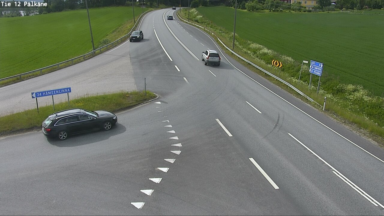 Weather Camera Image Väg 12 Pälkäne, Pälkäne, Pirkanmaa