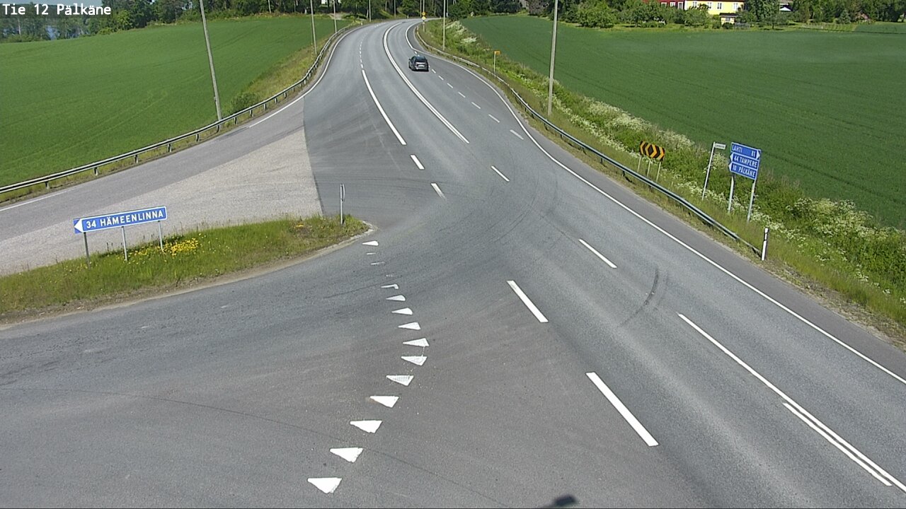 Weather Camera Image Väg 12 Pälkäne, Pälkäne, Pirkanmaa