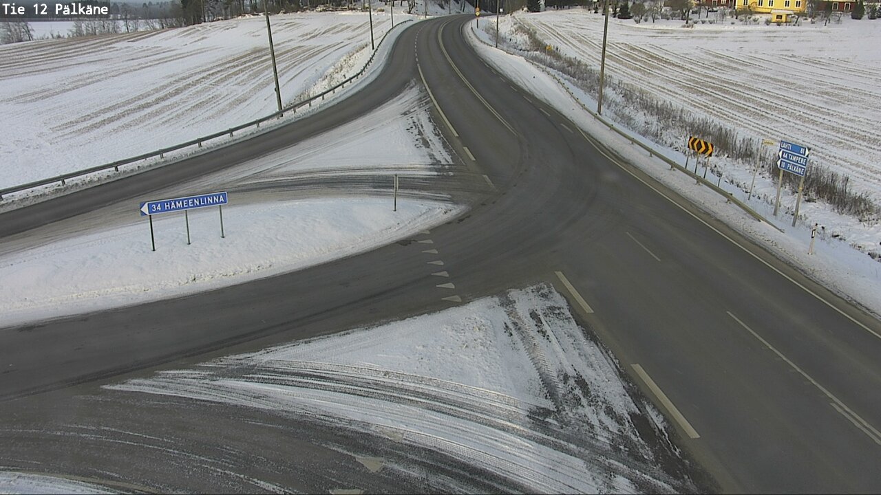 Weather Camera Image Väg 12 Pälkäne, Pälkäne, Pirkanmaa