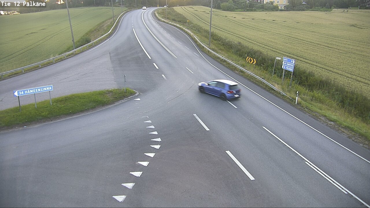 Weather Camera Image Road 12 Pälkäne, Pälkäne, Pirkanmaa