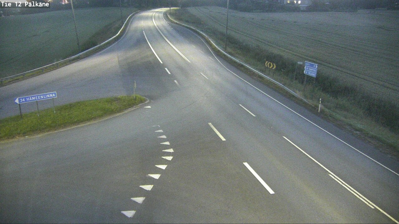 Weather Camera Image Road 12 Pälkäne, Pälkäne, Pirkanmaa