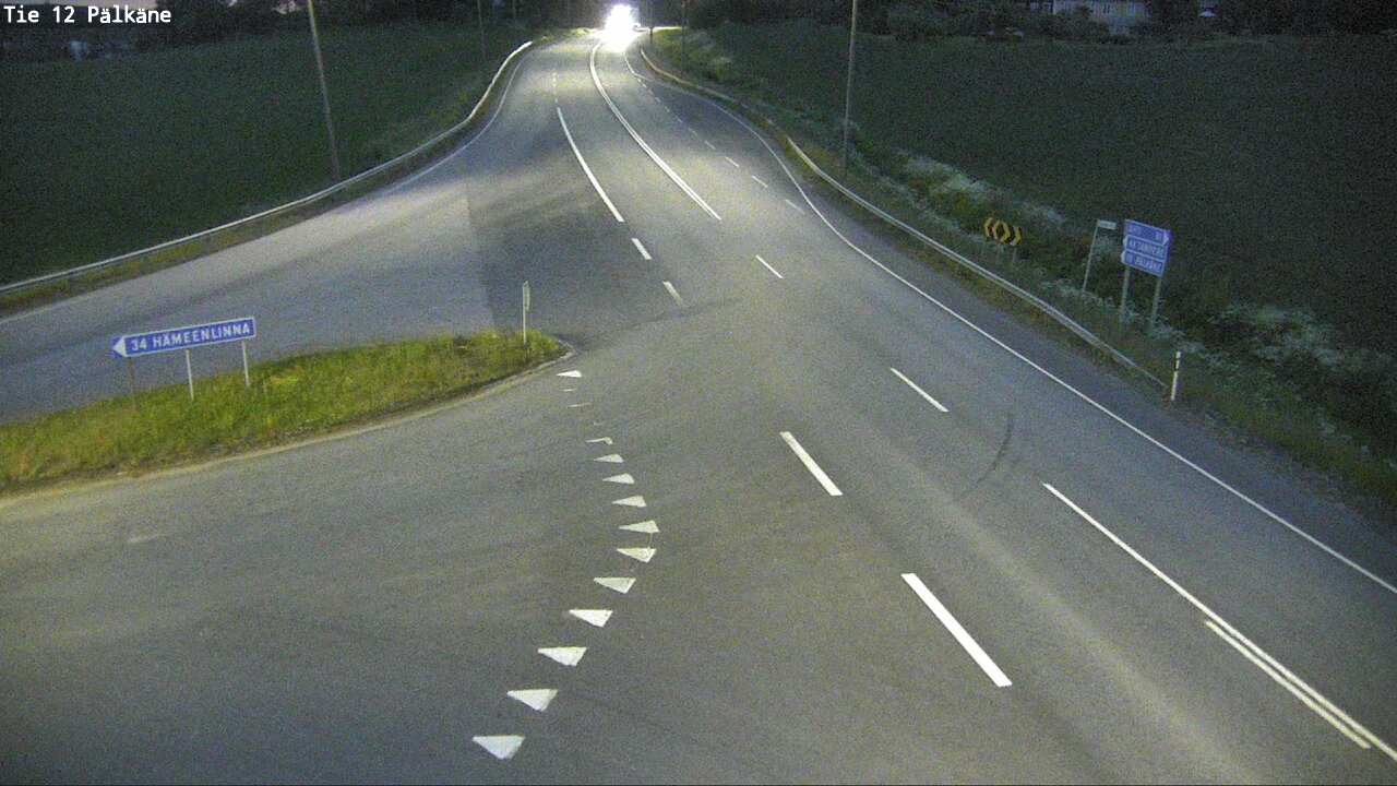 Weather Camera Image Väg 12 Pälkäne, Pälkäne, Pirkanmaa