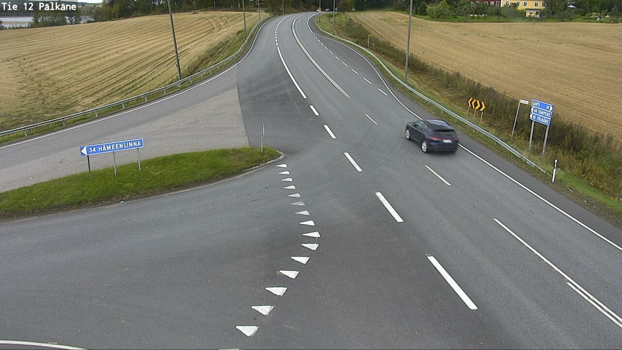 Weather Camera Image Road 12 Pälkäne, Pälkäne, Pirkanmaa