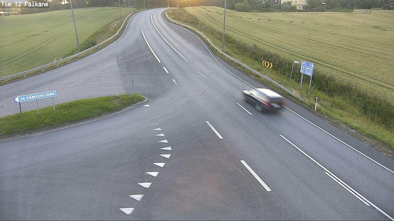 Weather Camera Image Road 12 Pälkäne, Pälkäne, Pirkanmaa