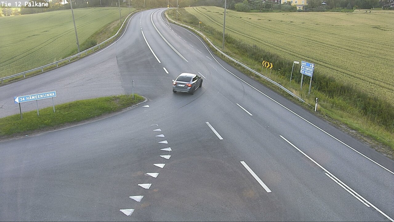 Weather Camera Image Road 12 Pälkäne, Pälkäne, Pirkanmaa