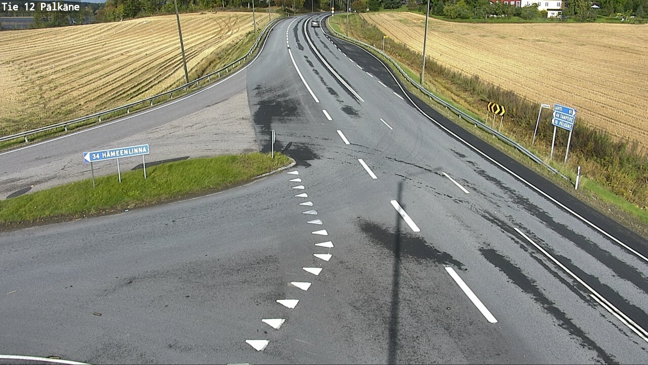 Weather Camera Image Road 12 Pälkäne, Pälkäne, Pirkanmaa