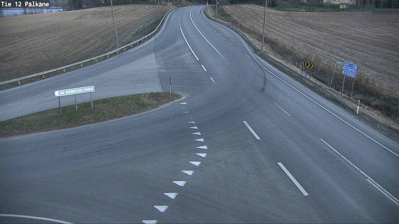 Weather Camera Image Road 12 Pälkäne, Pälkäne, Pirkanmaa