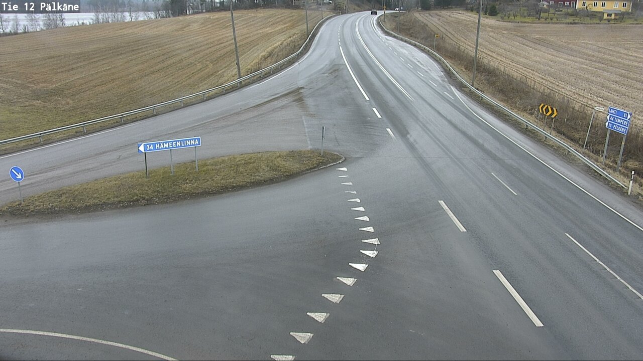 Weather Camera Image Väg 12 Pälkäne, Pälkäne, Pirkanmaa