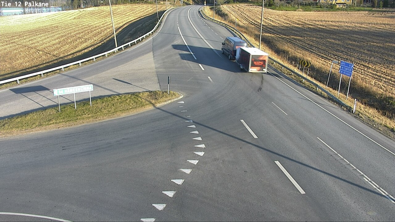 Weather Camera Image Väg 12 Pälkäne, Pälkäne, Pirkanmaa