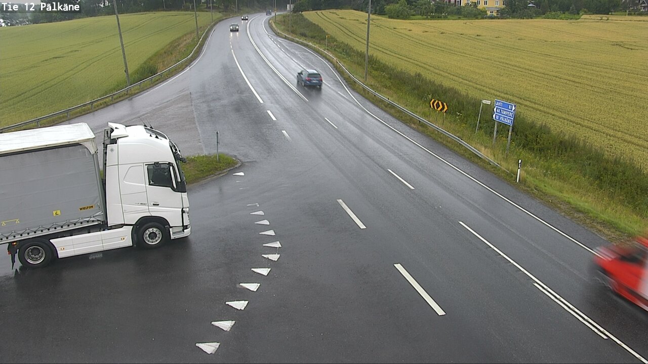 Weather Camera Image Road 12 Pälkäne, Pälkäne, Pirkanmaa