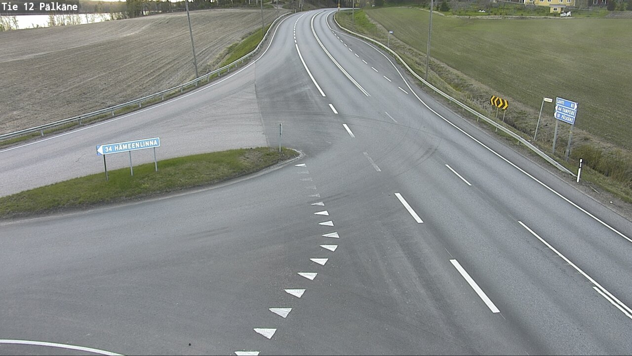 Weather Camera Image Väg 12 Pälkäne, Pälkäne, Pirkanmaa