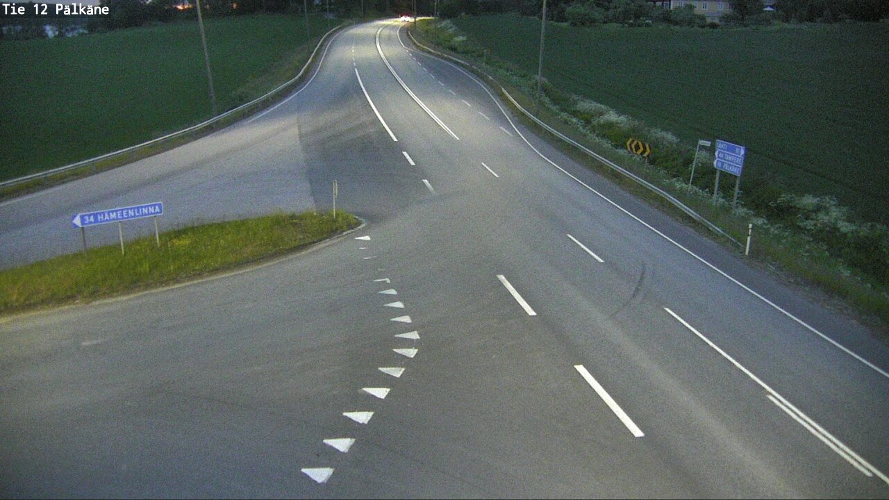 Weather Camera Image Väg 12 Pälkäne, Pälkäne, Pirkanmaa
