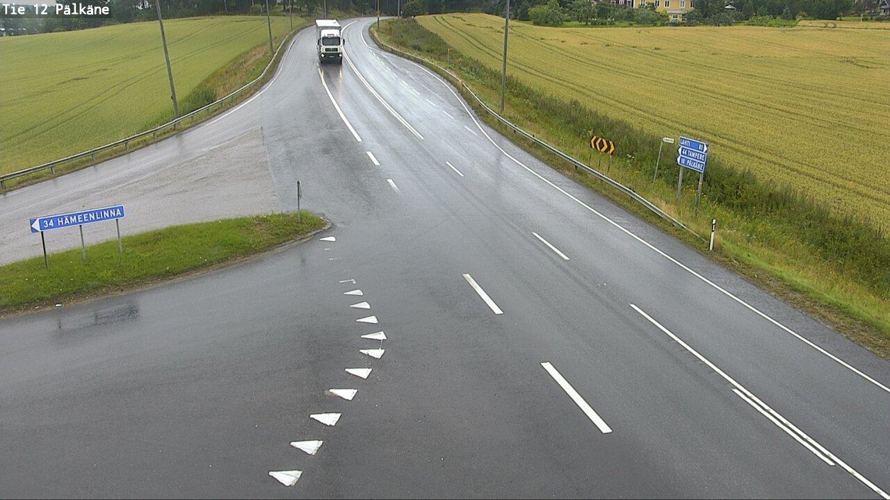 Weather Camera Image Road 12 Pälkäne, Pälkäne, Pirkanmaa