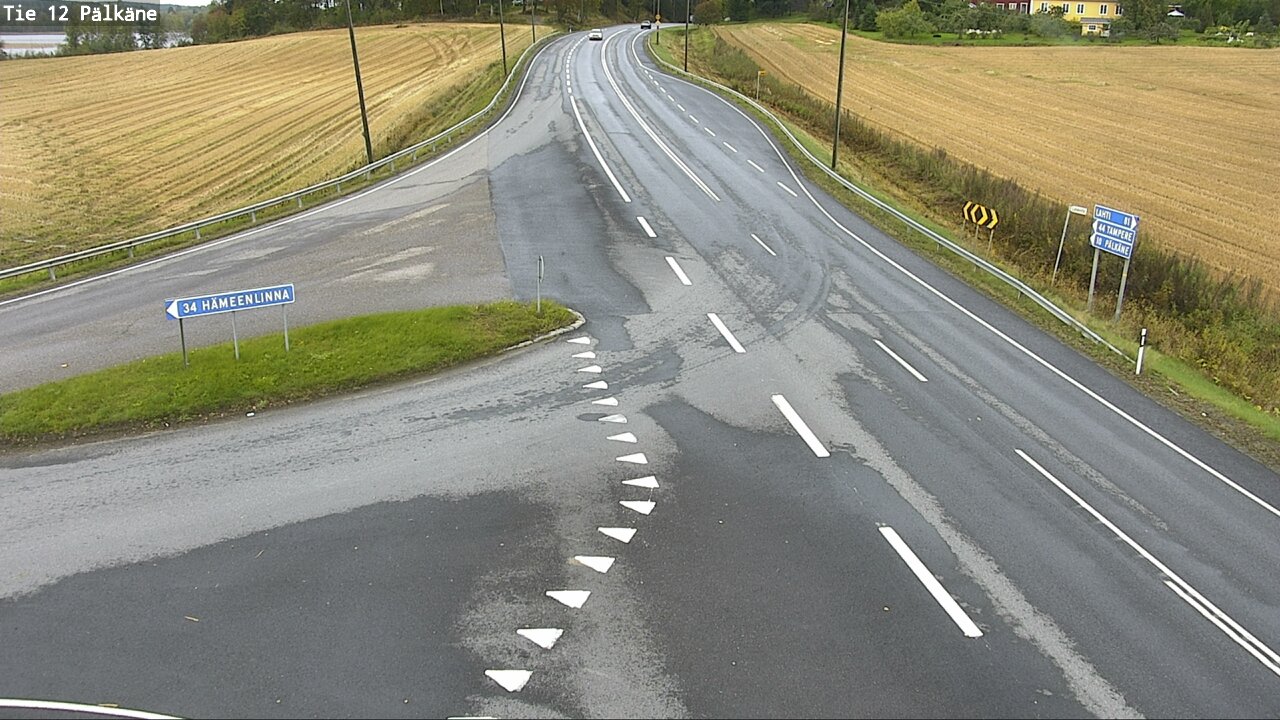 Weather Camera Image Road 12 Pälkäne, Pälkäne, Pirkanmaa