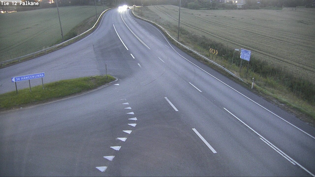 Weather Camera Image Road 12 Pälkäne, Pälkäne, Pirkanmaa