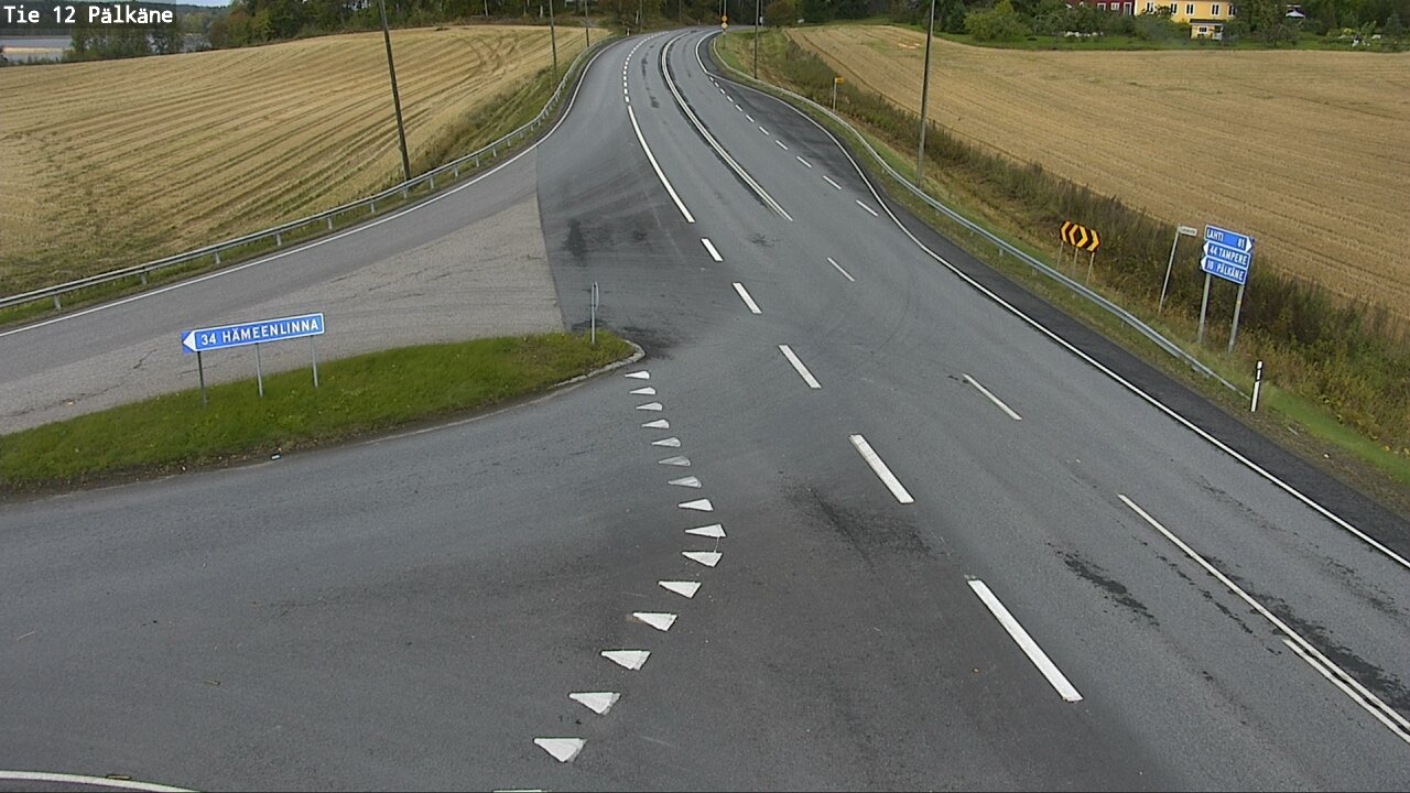 Weather Camera Image Road 12 Pälkäne, Pälkäne, Pirkanmaa