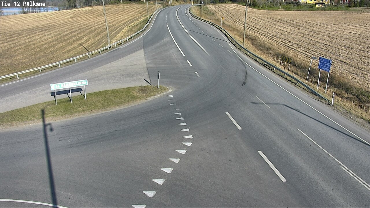 Weather Camera Image Väg 12 Pälkäne, Pälkäne, Pirkanmaa
