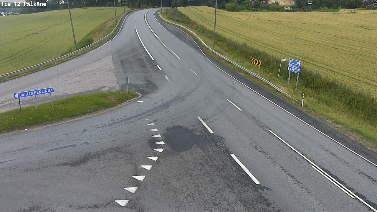 Weather Camera Image Road 12 Pälkäne, Pälkäne, Pirkanmaa