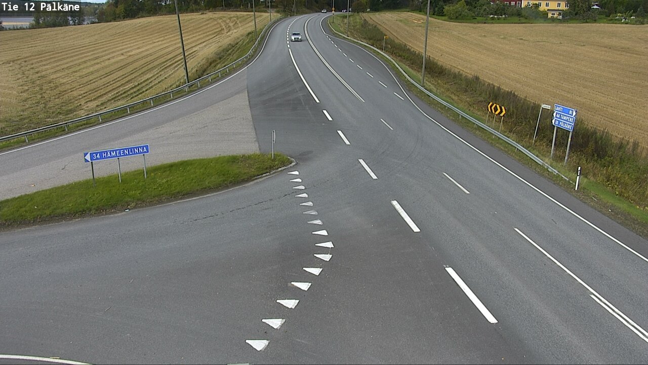 Weather Camera Image Road 12 Pälkäne, Pälkäne, Pirkanmaa