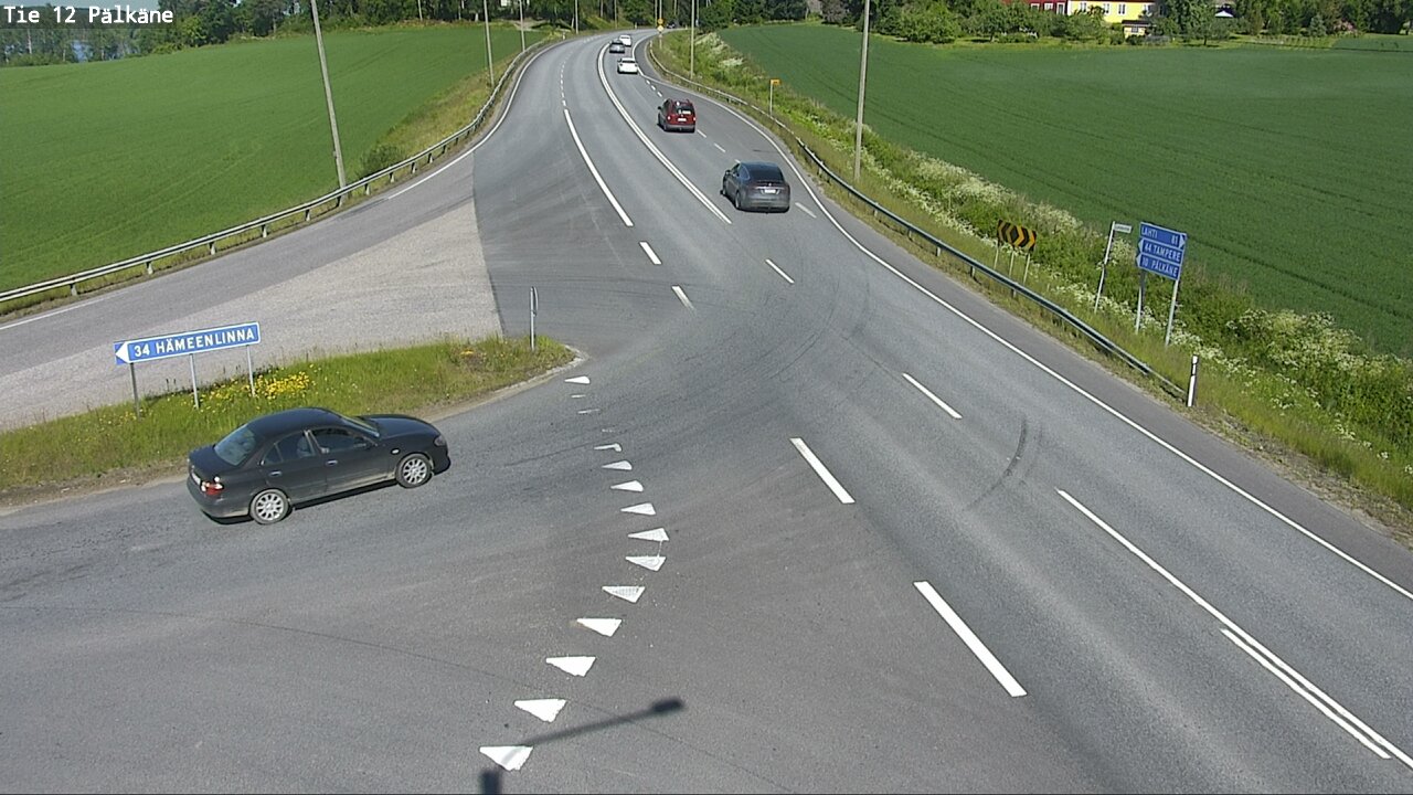 Weather Camera Image Väg 12 Pälkäne, Pälkäne, Pirkanmaa