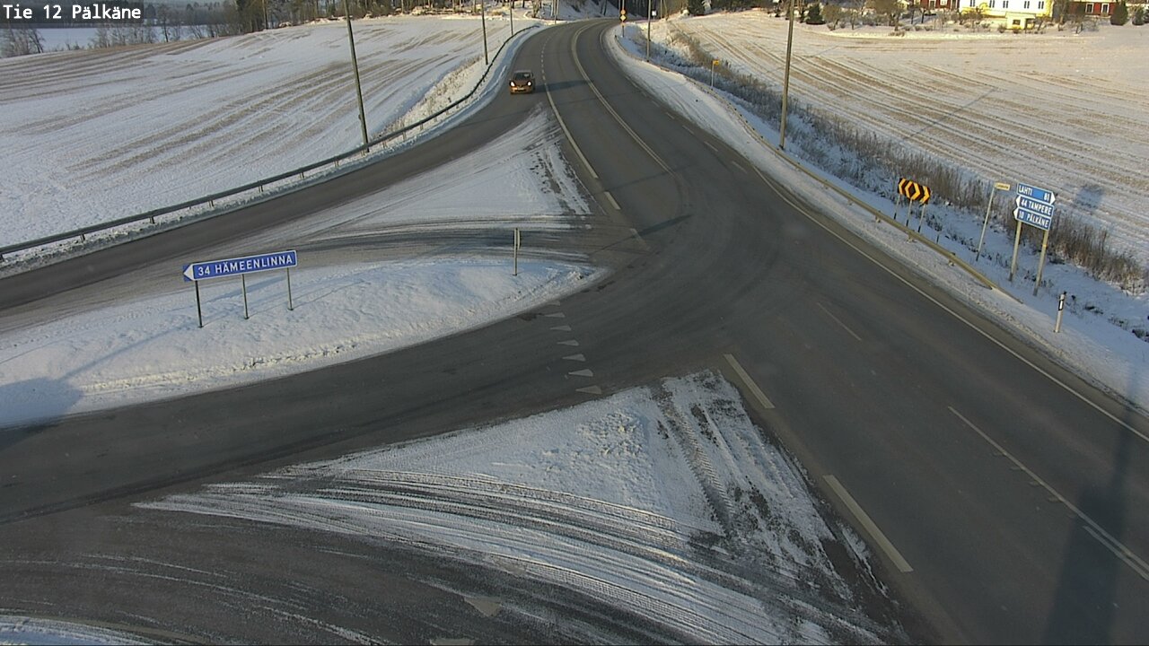 Weather Camera Image Väg 12 Pälkäne, Pälkäne, Pirkanmaa