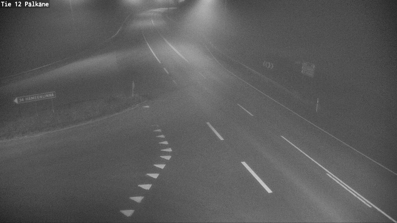 Weather Camera Image Road 12 Pälkäne, Pälkäne, Pirkanmaa