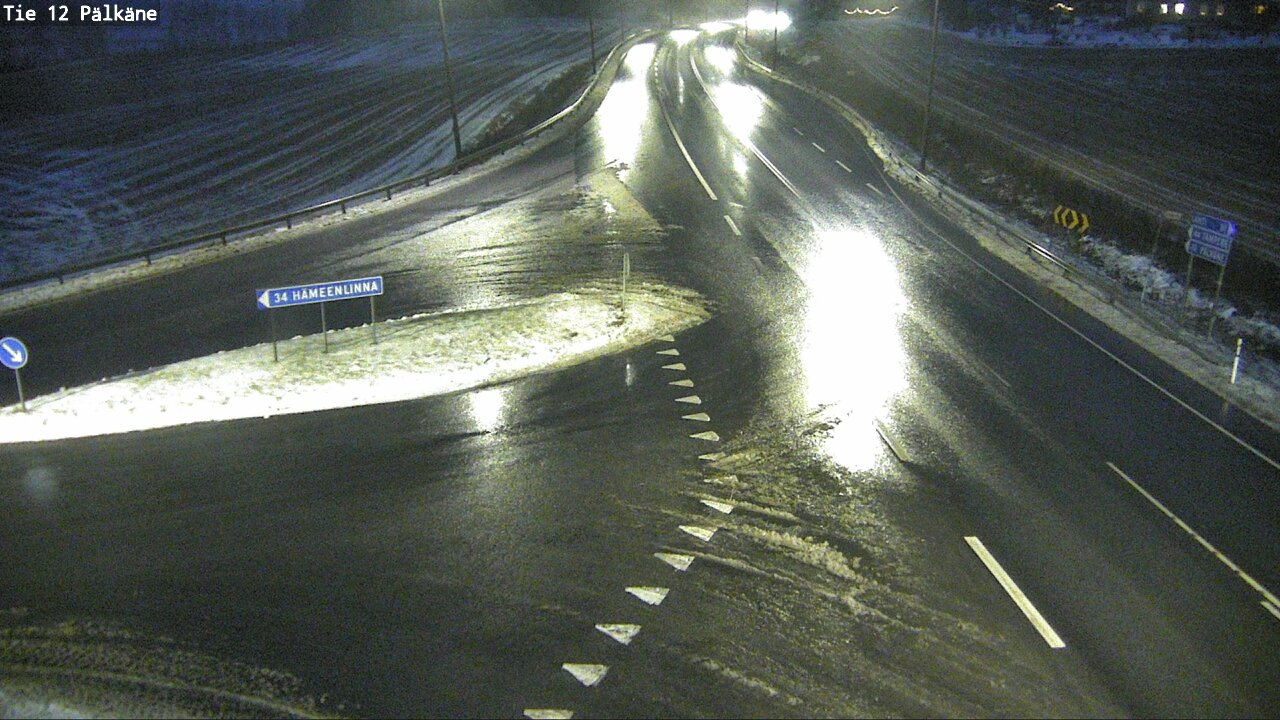 Weather Camera Image Road 12 Pälkäne, Pälkäne, Pirkanmaa