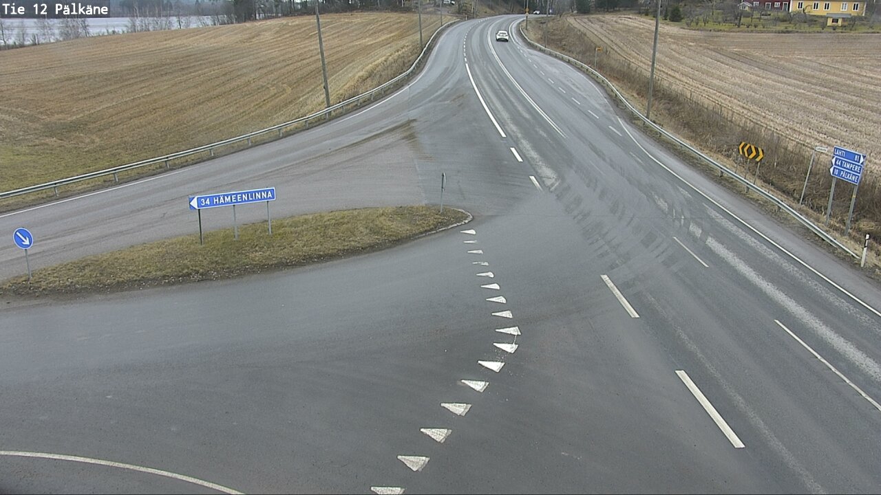 Weather Camera Image Road 12 Pälkäne, Pälkäne, Pirkanmaa