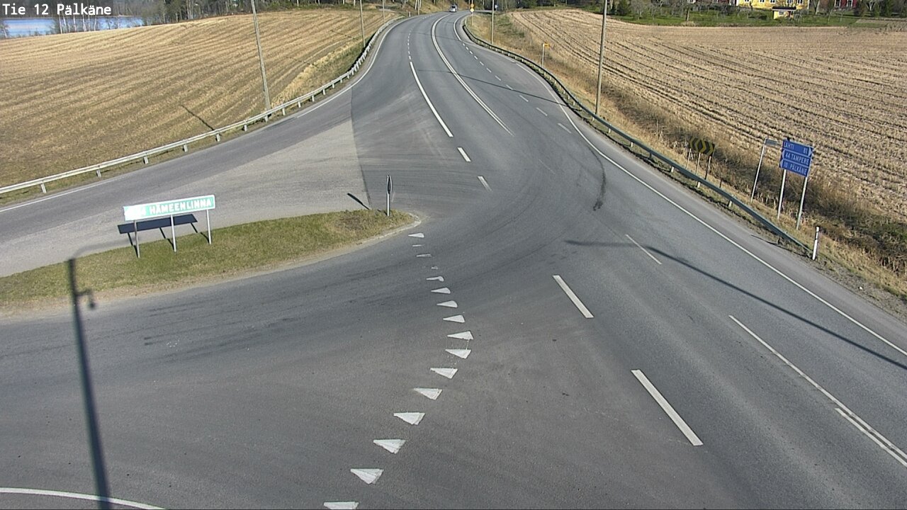 Weather Camera Image Väg 12 Pälkäne, Pälkäne, Pirkanmaa
