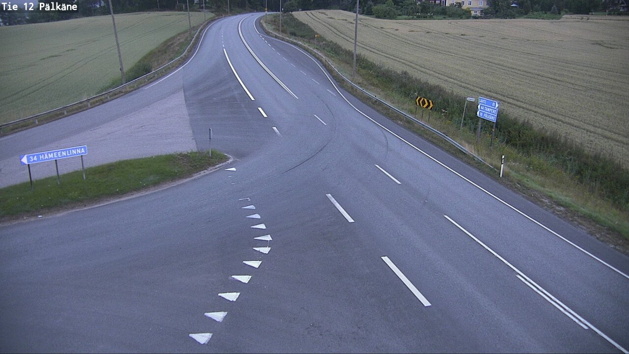 Weather Camera Image Road 12 Pälkäne, Pälkäne, Pirkanmaa