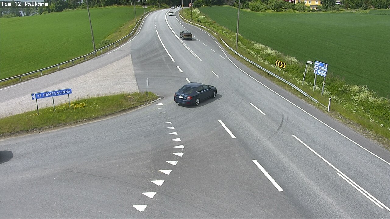 Weather Camera Image Väg 12 Pälkäne, Pälkäne, Pirkanmaa