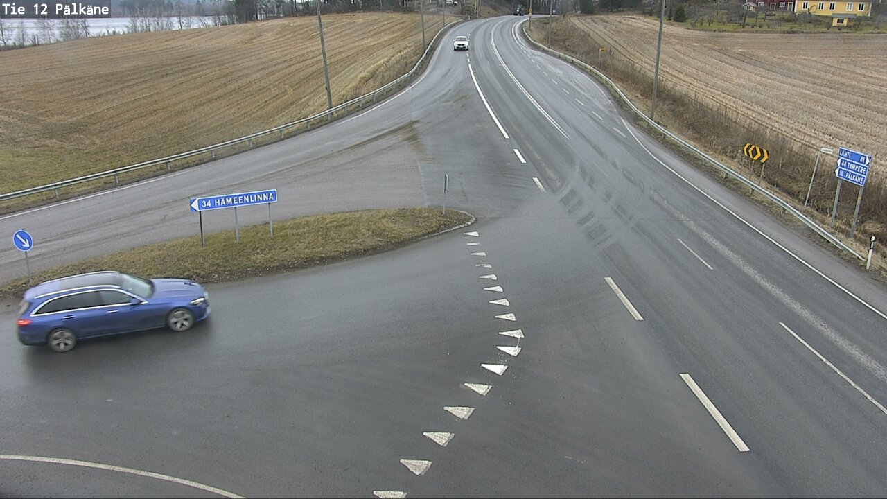 Weather Camera Image Väg 12 Pälkäne, Pälkäne, Pirkanmaa
