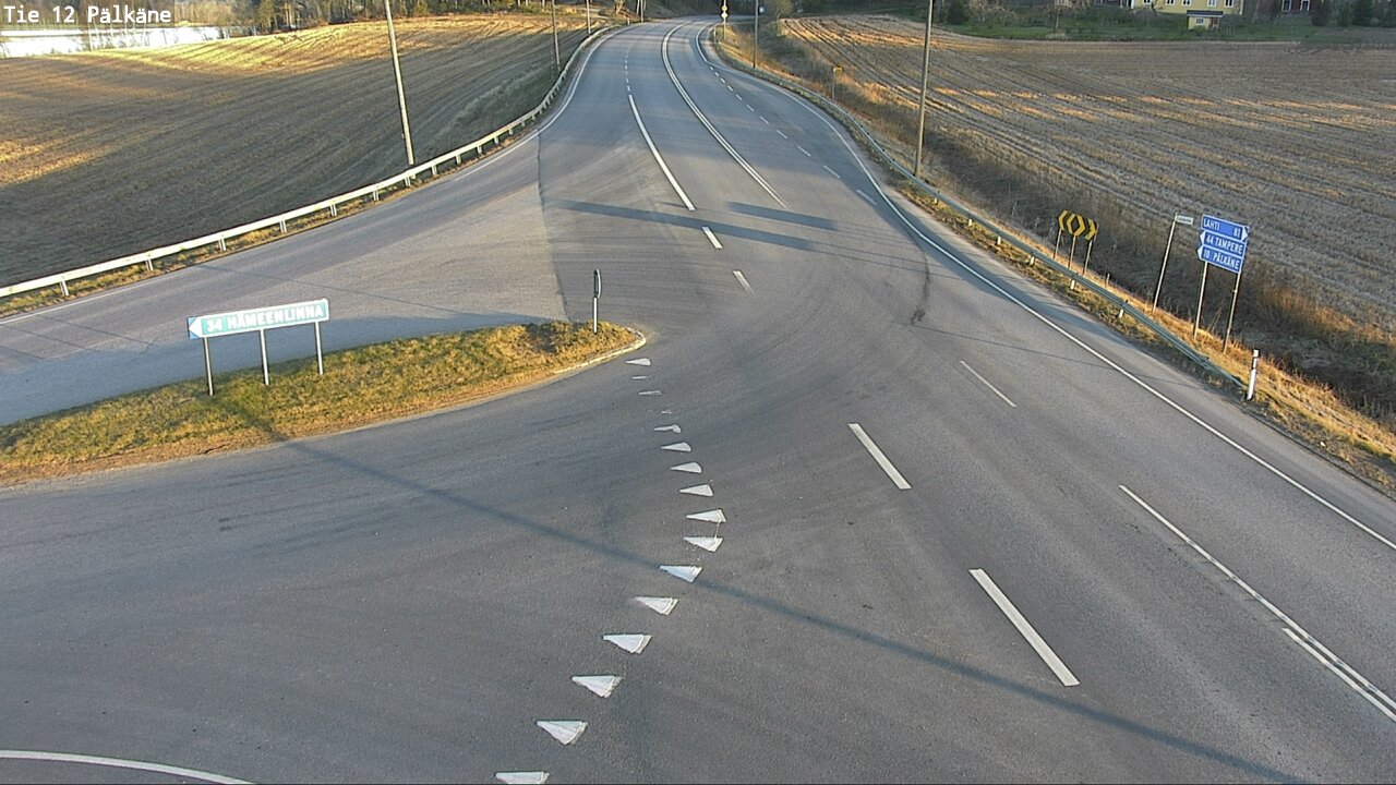 Weather Camera Image Väg 12 Pälkäne, Pälkäne, Pirkanmaa