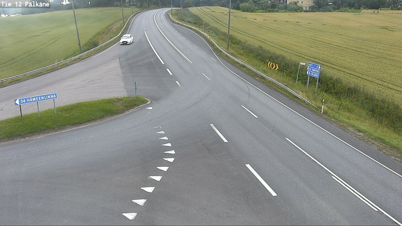 Weather Camera Image Road 12 Pälkäne, Pälkäne, Pirkanmaa