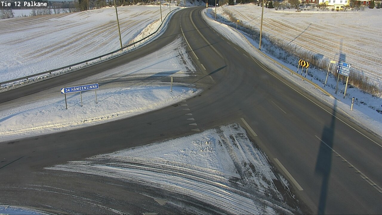 Weather Camera Image Väg 12 Pälkäne, Pälkäne, Pirkanmaa