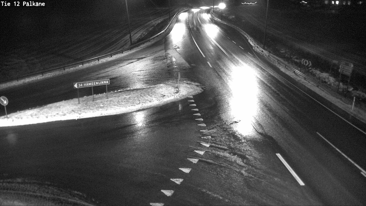 Weather Camera Image Road 12 Pälkäne, Pälkäne, Pirkanmaa