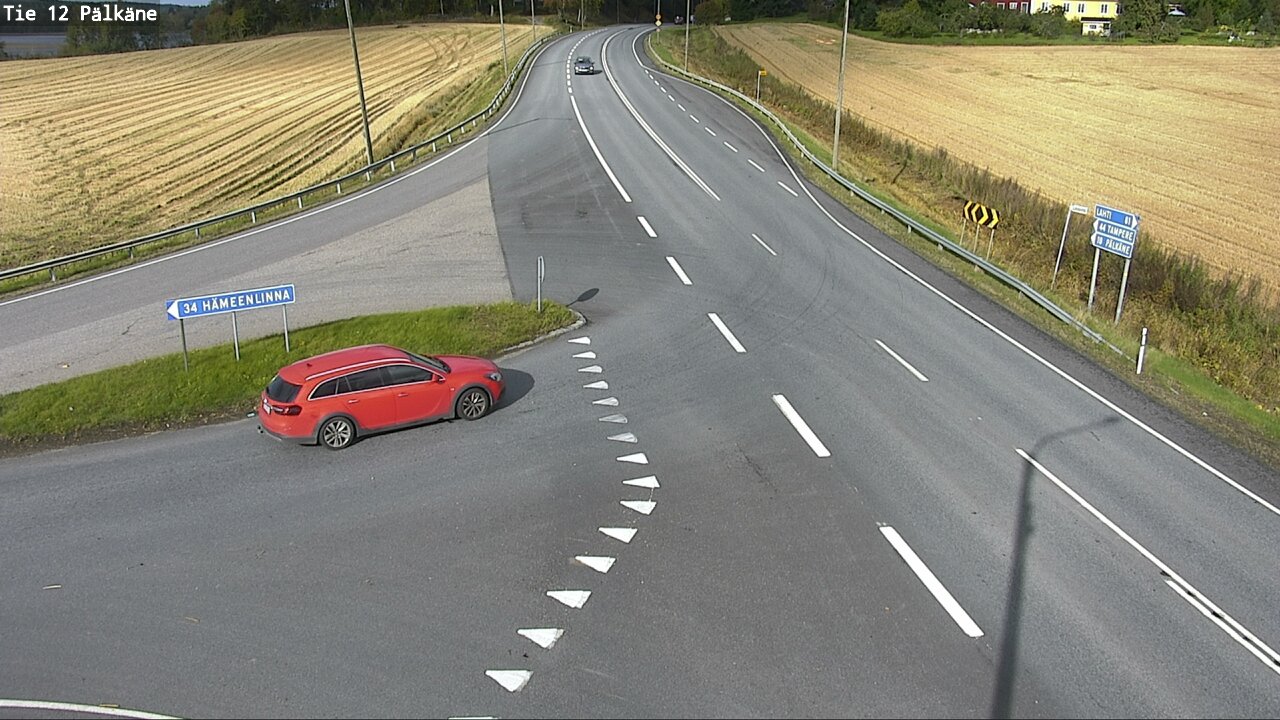 Weather Camera Image Road 12 Pälkäne, Pälkäne, Pirkanmaa
