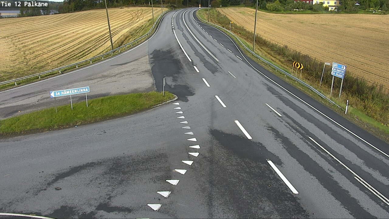 Weather Camera Image Road 12 Pälkäne, Pälkäne, Pirkanmaa
