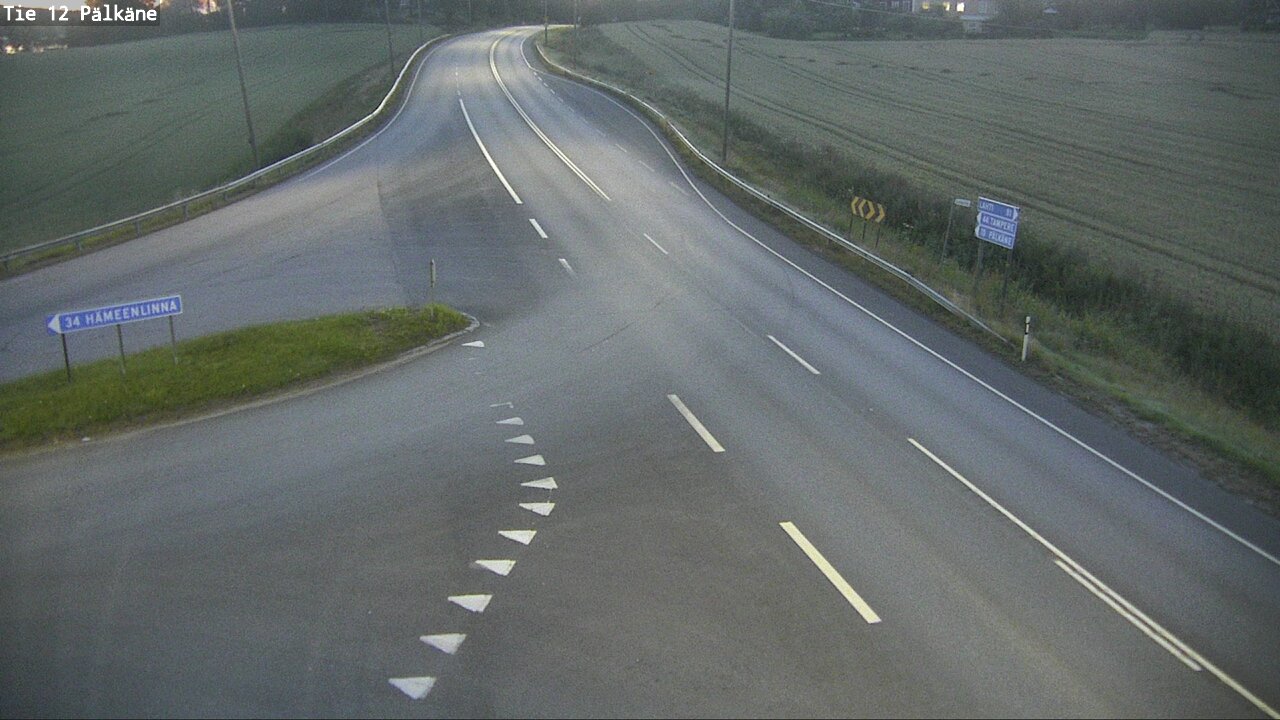 Weather Camera Image Road 12 Pälkäne, Pälkäne, Pirkanmaa