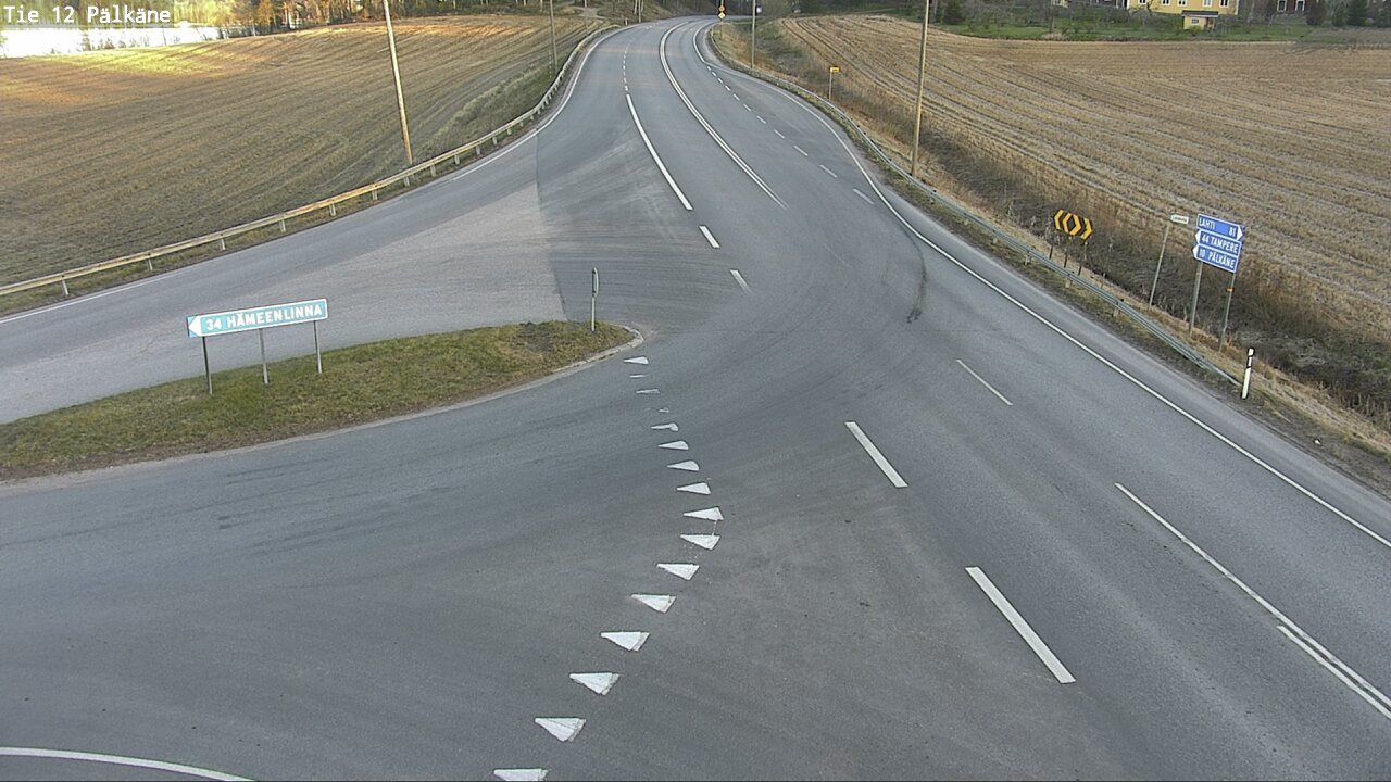 Weather Camera Image Väg 12 Pälkäne, Pälkäne, Pirkanmaa