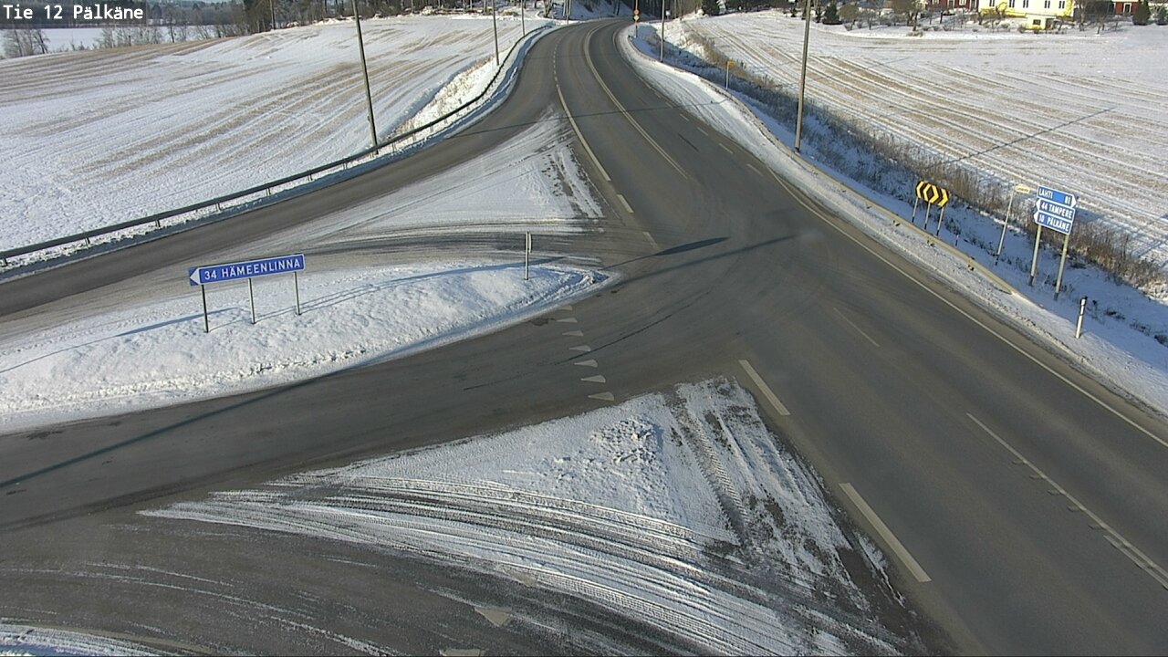 Weather Camera Image Väg 12 Pälkäne, Pälkäne, Pirkanmaa