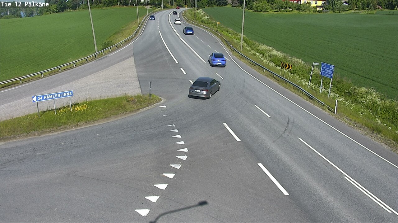 Weather Camera Image Väg 12 Pälkäne, Pälkäne, Pirkanmaa