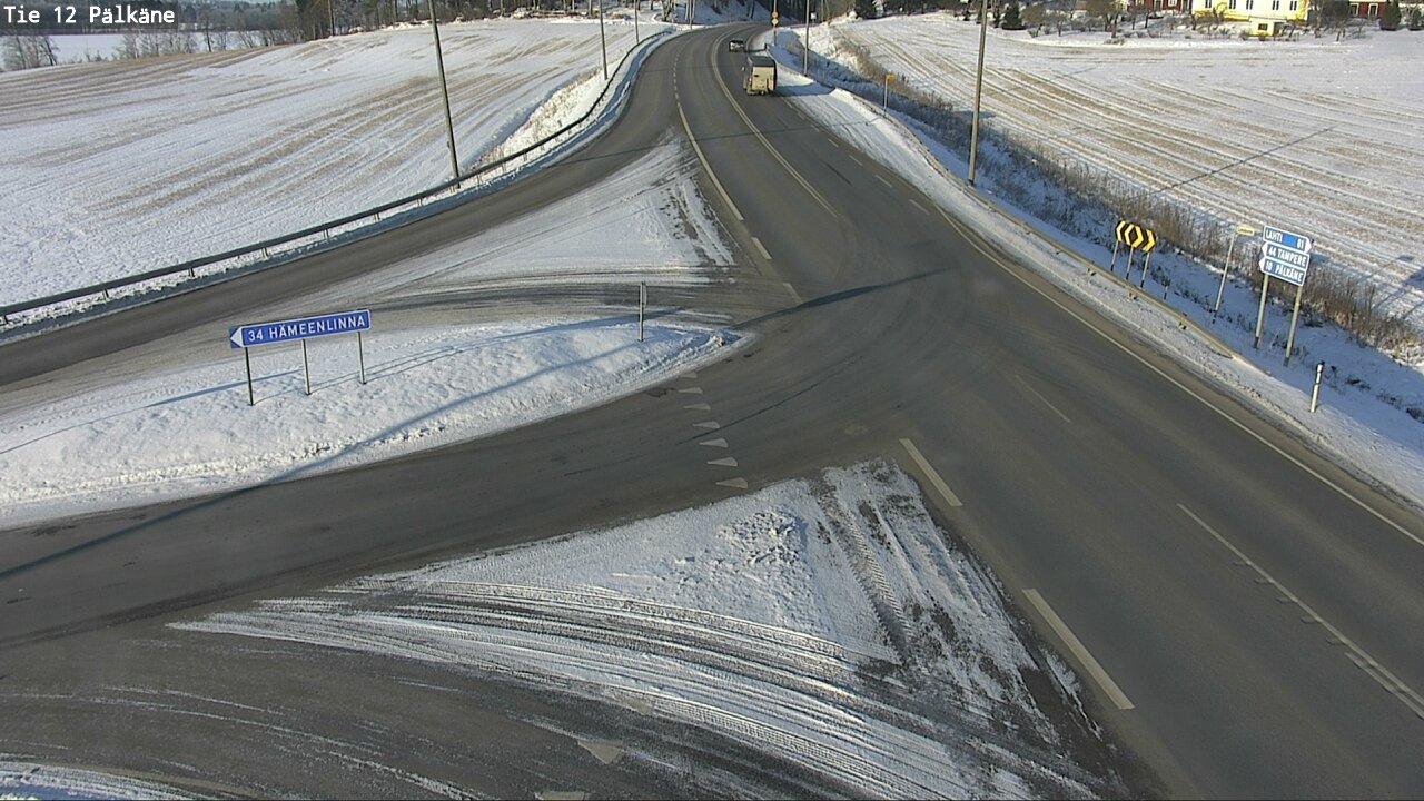 Weather Camera Image Väg 12 Pälkäne, Pälkäne, Pirkanmaa