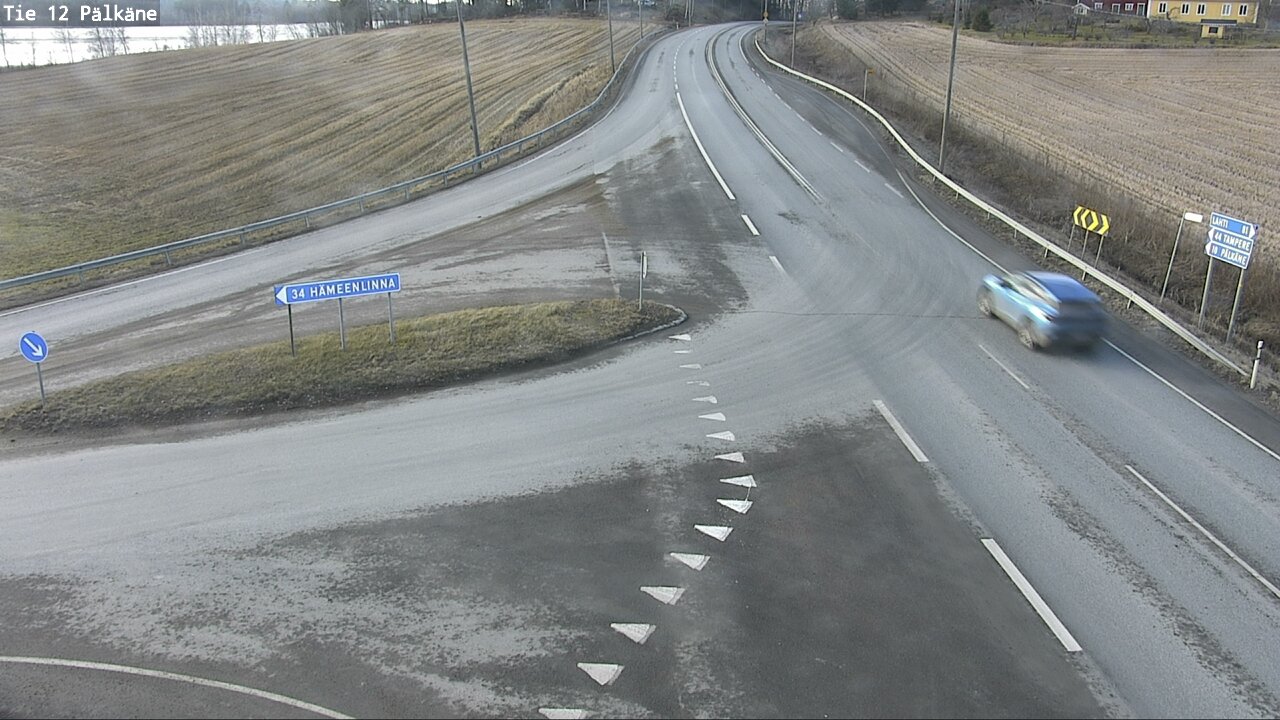 Weather Camera Image Road 12 Pälkäne, Pälkäne, Pirkanmaa