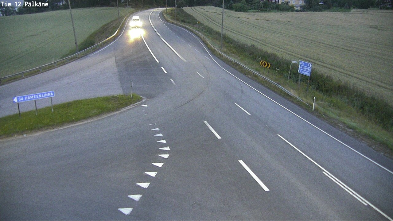 Weather Camera Image Road 12 Pälkäne, Pälkäne, Pirkanmaa