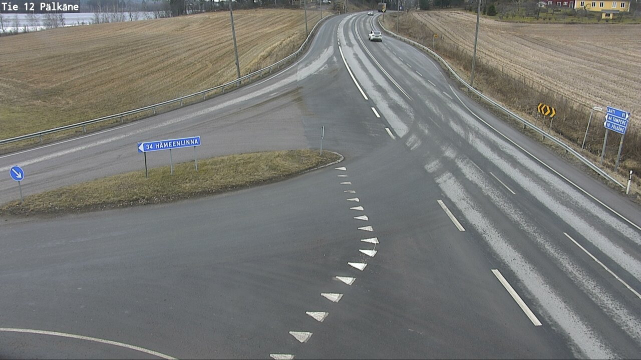 Weather Camera Image Road 12 Pälkäne, Pälkäne, Pirkanmaa