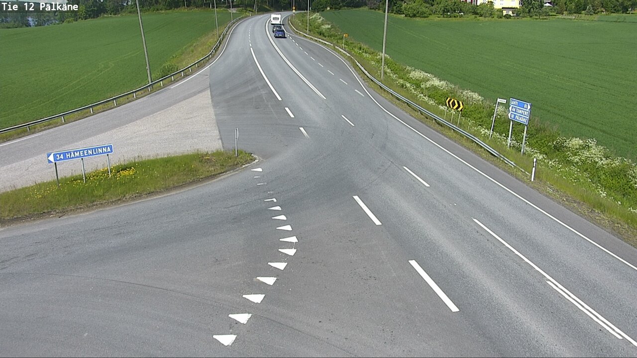 Kelikamerat Kuva Tie 12 Pälkäne, Pälkäne, Pirkanmaa