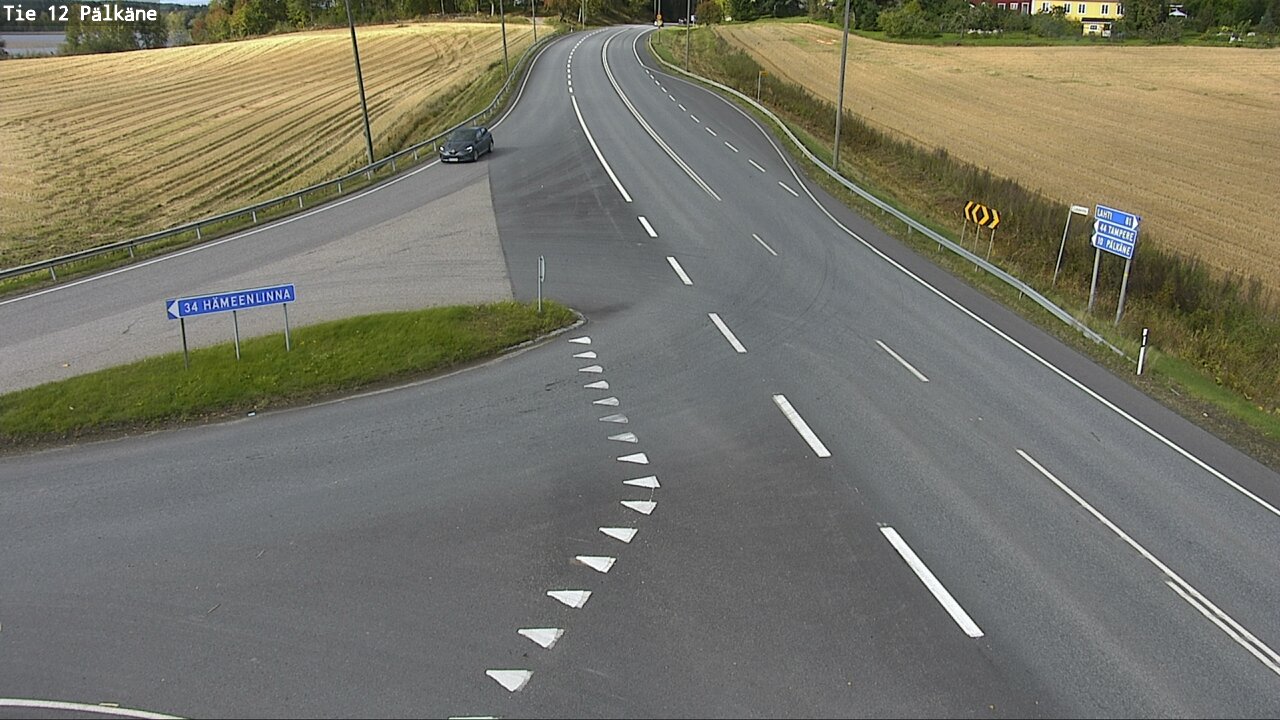 Weather Camera Image Road 12 Pälkäne, Pälkäne, Pirkanmaa